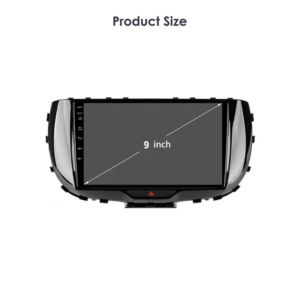 Car Radio 4G GPS Android 14 For Kia Soul SK3 2019 2020 Multimedia Navigation Wireless Carp