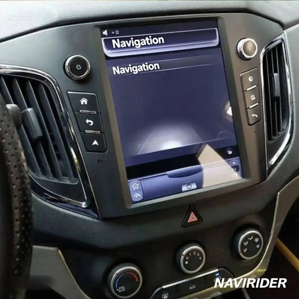 4G 10.4inch Car Multimedia GPS 256GB Vertical Qled Screen Android 15 Video Player Radio Fo
