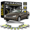 LED Interior Light Kit for Mercedes Benz CLK Class W209 C209 W208 C208 A209 A208 1998-2008 - Canbus Dome Map Door Tru...