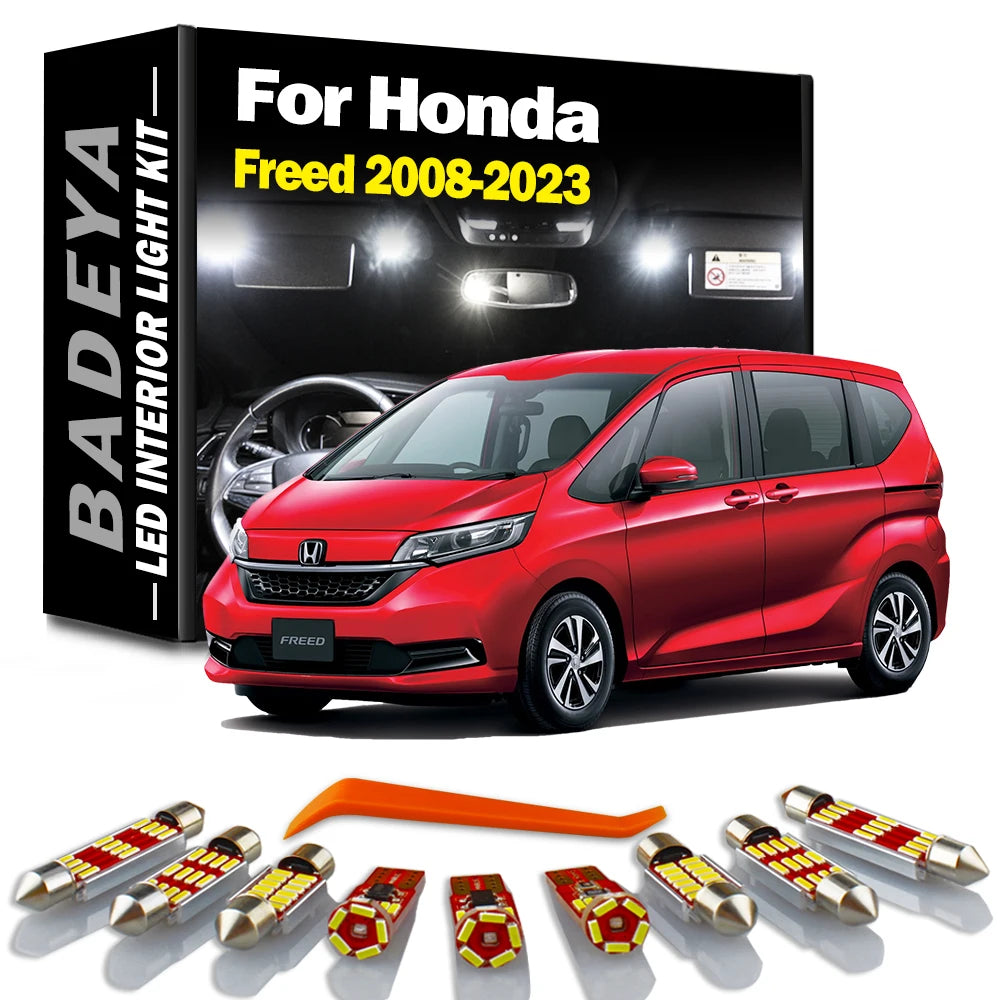 LED Interior Light Kit for Honda 2008-2017 - Canbus Error-Free Interior Bulbs
