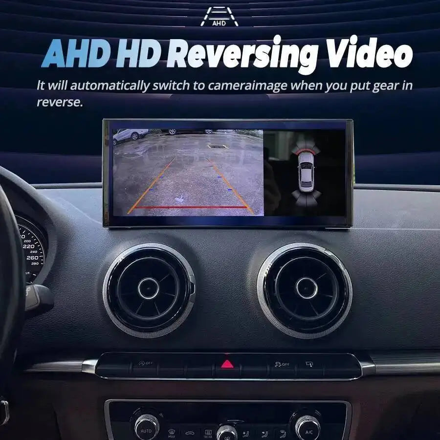 Android 14 Touch Screen For Audi A3 2013-2019 Multimedia Video Player GPS Navigation Auto