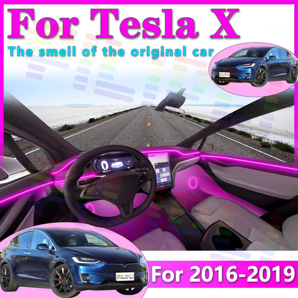 RGB - Ambient Light - for Tesla - App Control - Car Interior Lighting | AUTOKITSHOP
