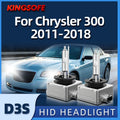 Car Light D3S Xenon HID Headlights 35W 6000K High Low Beam Bulb Fit For Chrysler 300 2011