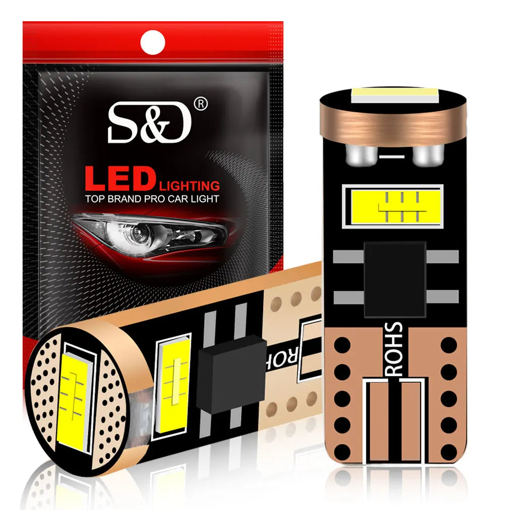 LED Interior Light Kit for W5W T10 - Canbus Error-Free Interior Bulbs