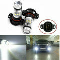 H16 LED Foglights Conversion Kit Bulbs High Low Beam 100W 6000K Super White PSX24W Auto Dr