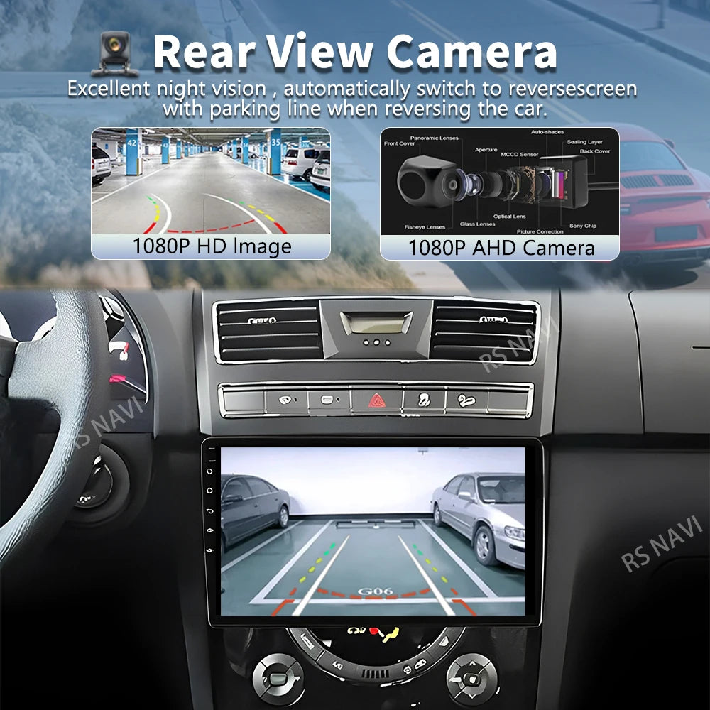 Android 16 For SsangYong Rexton Y290 III 3 2012 - 2017 2K QLED Android Car Radio Multimedi