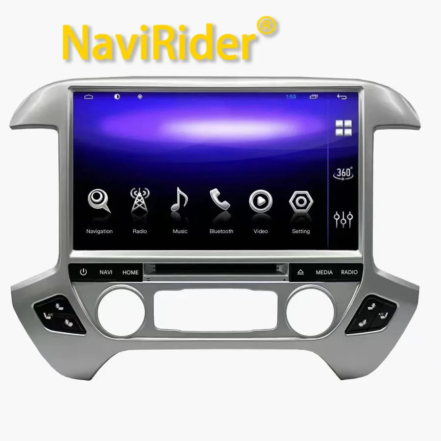 13.3Inch Car Radio For Chevy Silverado 1500 2018 Chevrolet GMC Sierra 2014-2020 GPS Naviga | AUTOKITSHOP