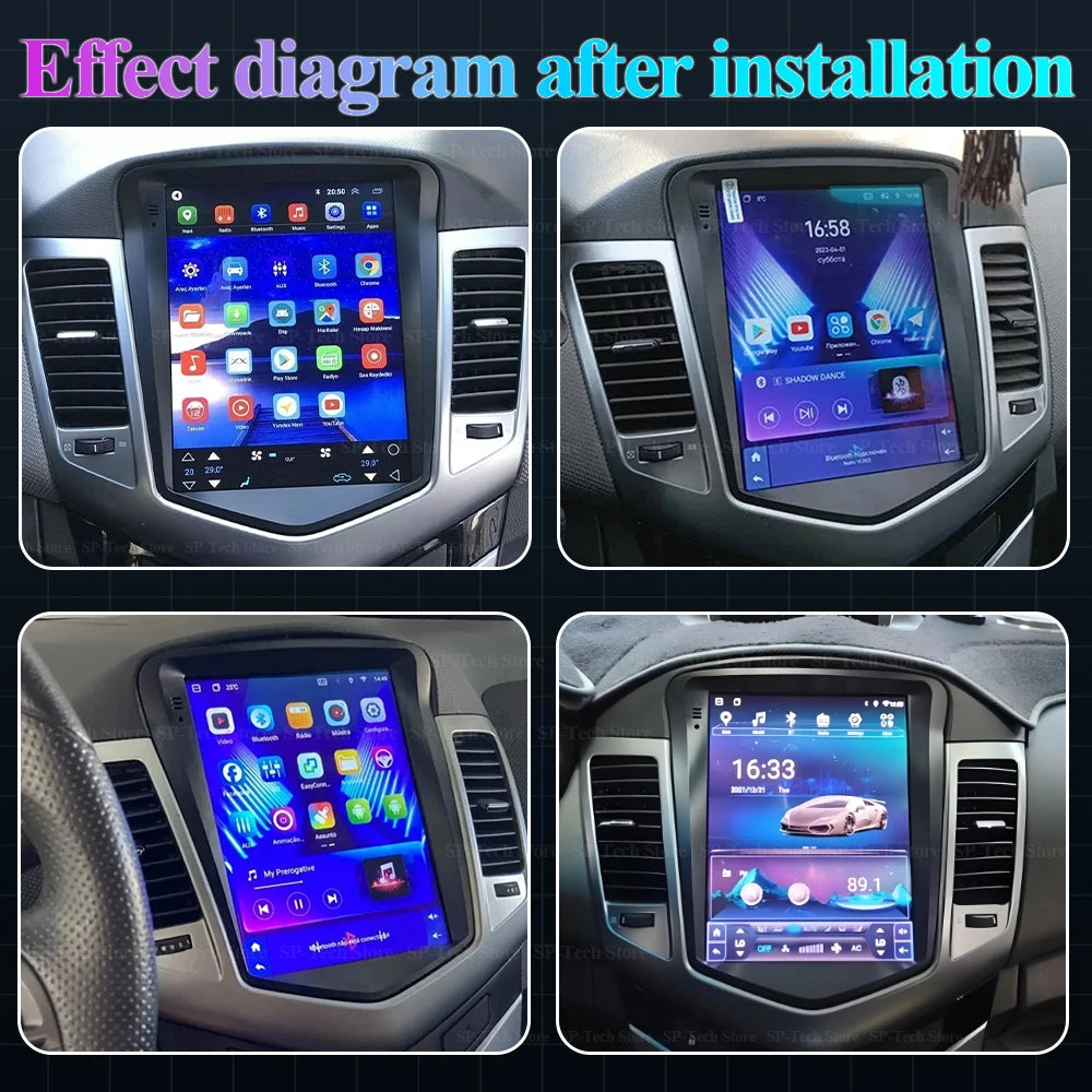 9.7 Inch Android 16 For Chevrolet Cruze J300 2008-2012 Car Radio Multimedia Player Carplay | AUTOKITSHOP