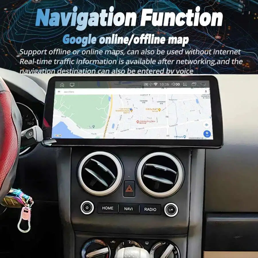 12.3 Inch For Nissan Qashqai 2007-2015 Android 14 Multimedia Player GPS Navigation Auto Ra