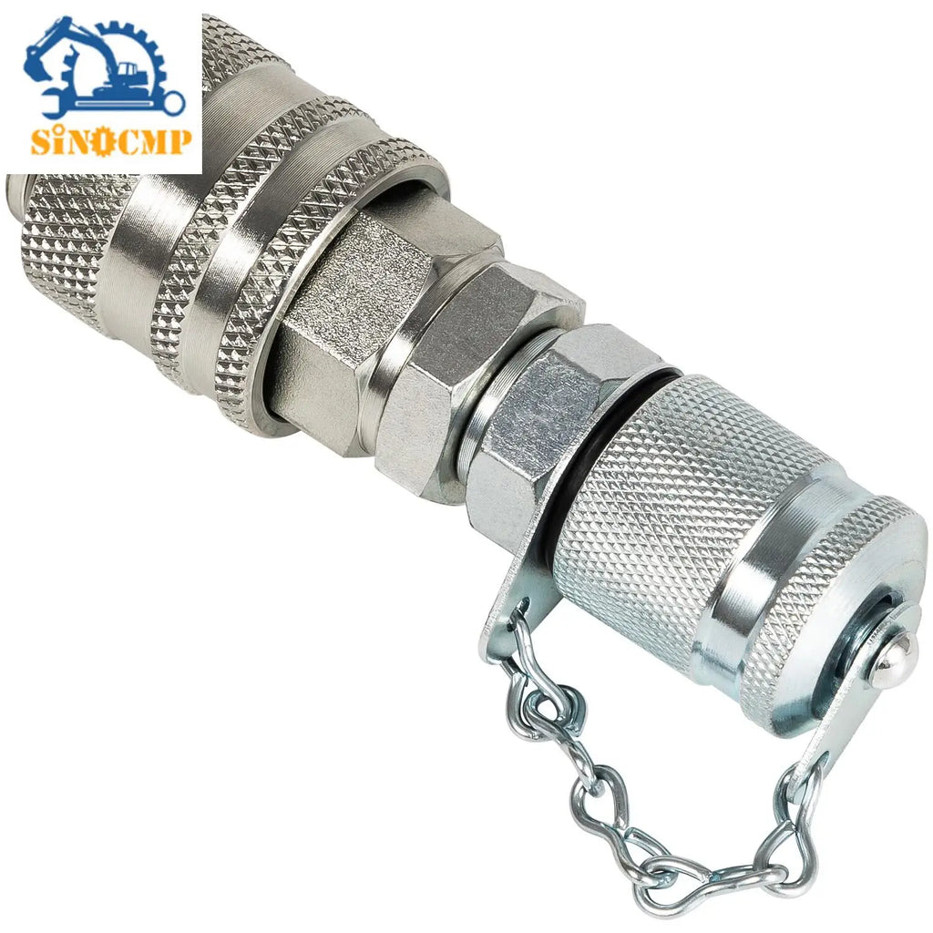 Hydraulic Pressure Test Coupling Kit for Cat CASE John Deere PD Series Coupler Excavator P