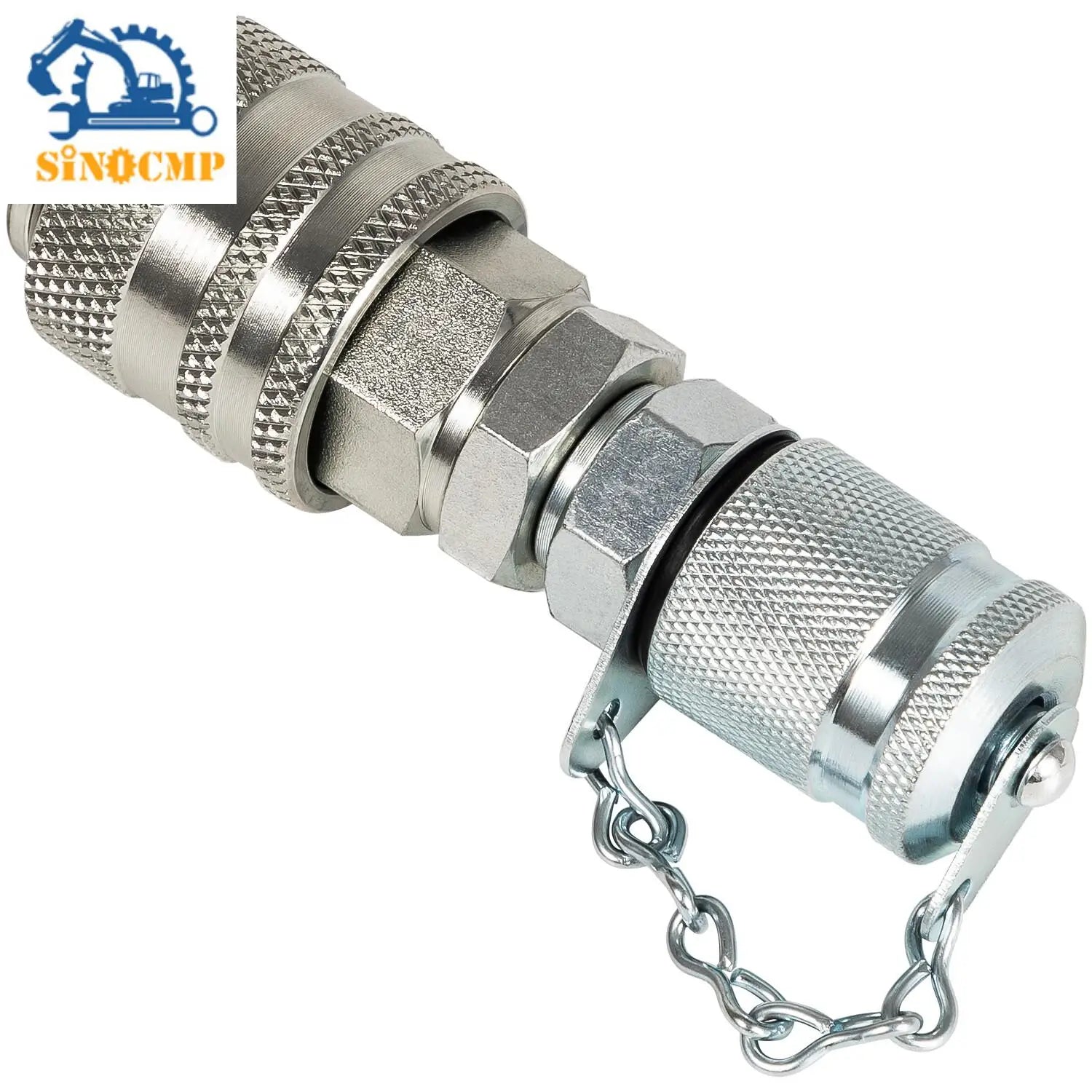 Hydraulic Pressure Test Coupling Kit for Cat CASE John Deere PD Series Coupler Excavator P