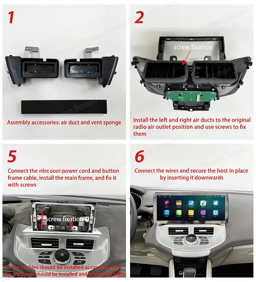 12.3 For Ford Fiesta Mk6 Mk7 2009 2010 2011 2012 2013 2014-2016 Lhd Rhd Android 16 Carplay | AUTOKITSHOP
