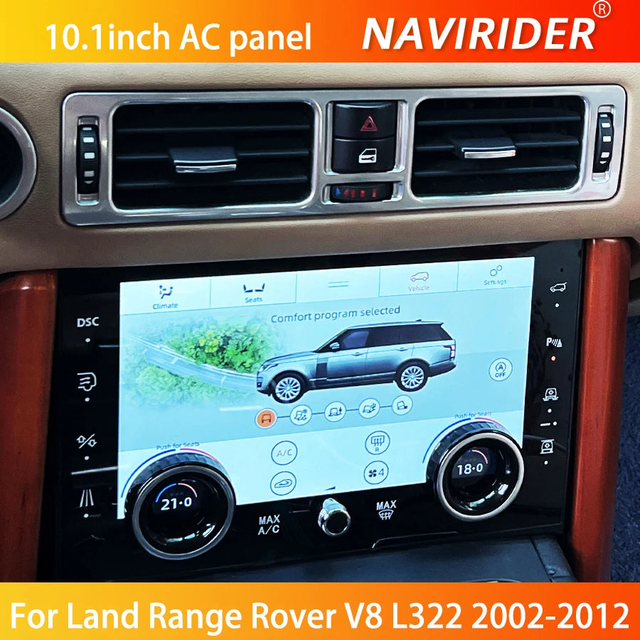 10.1Inch Air Condition Panel Touch Screen For Land Rover Range Rover V8 L322 2002 - 2012 C