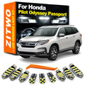 ZITWO Complete LED Interior Dome Map Light Bulb Kit For Honda Odyssey Pilot HR-V HRV Passport Tr - Canbus LED Car Light