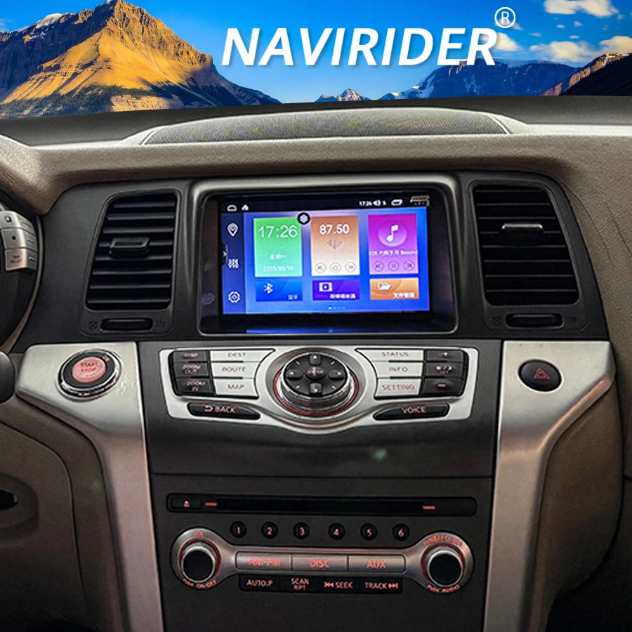 9inch Android For Nissan Murano Z51 Maxima Teana Loulan 2011-2015 Stereo CarPlay Car GPS N