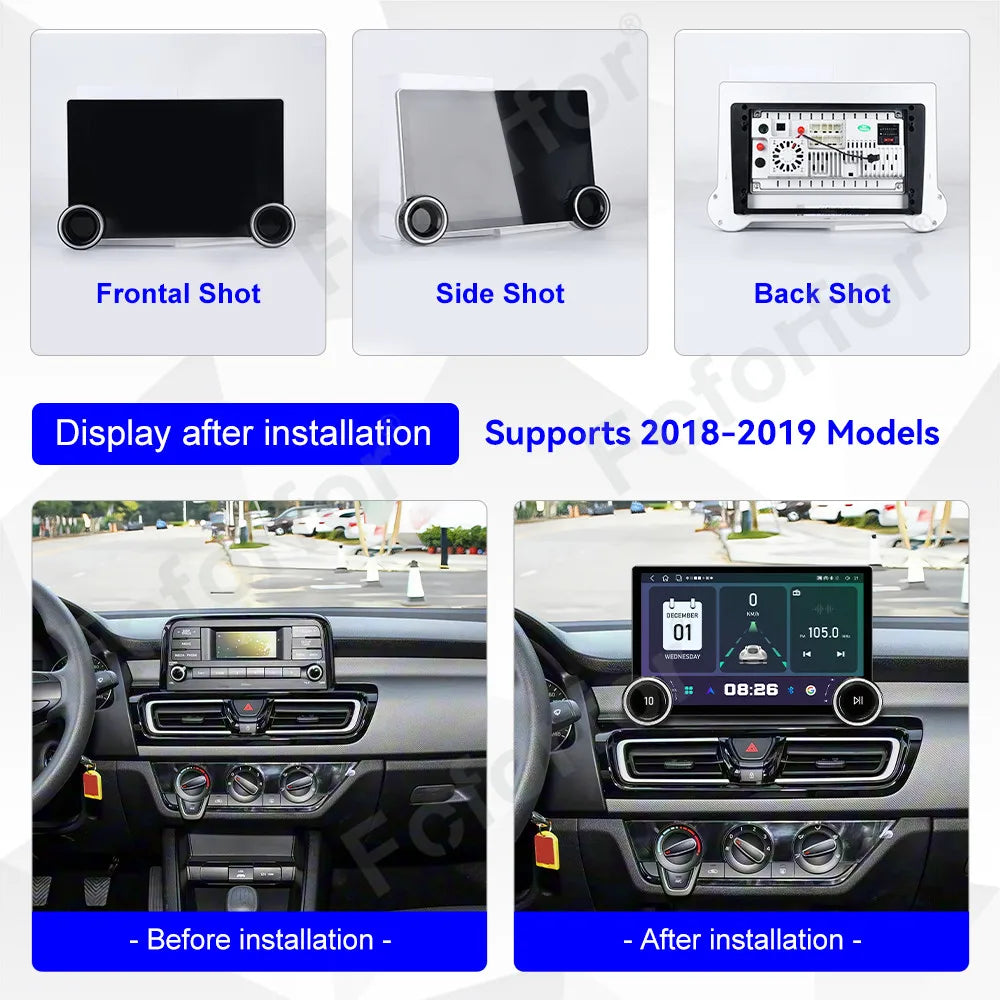 Premium 11.5 Inch Android 15 Ultra Large HD Touch Display Wireless CarPlay Android Auto GP