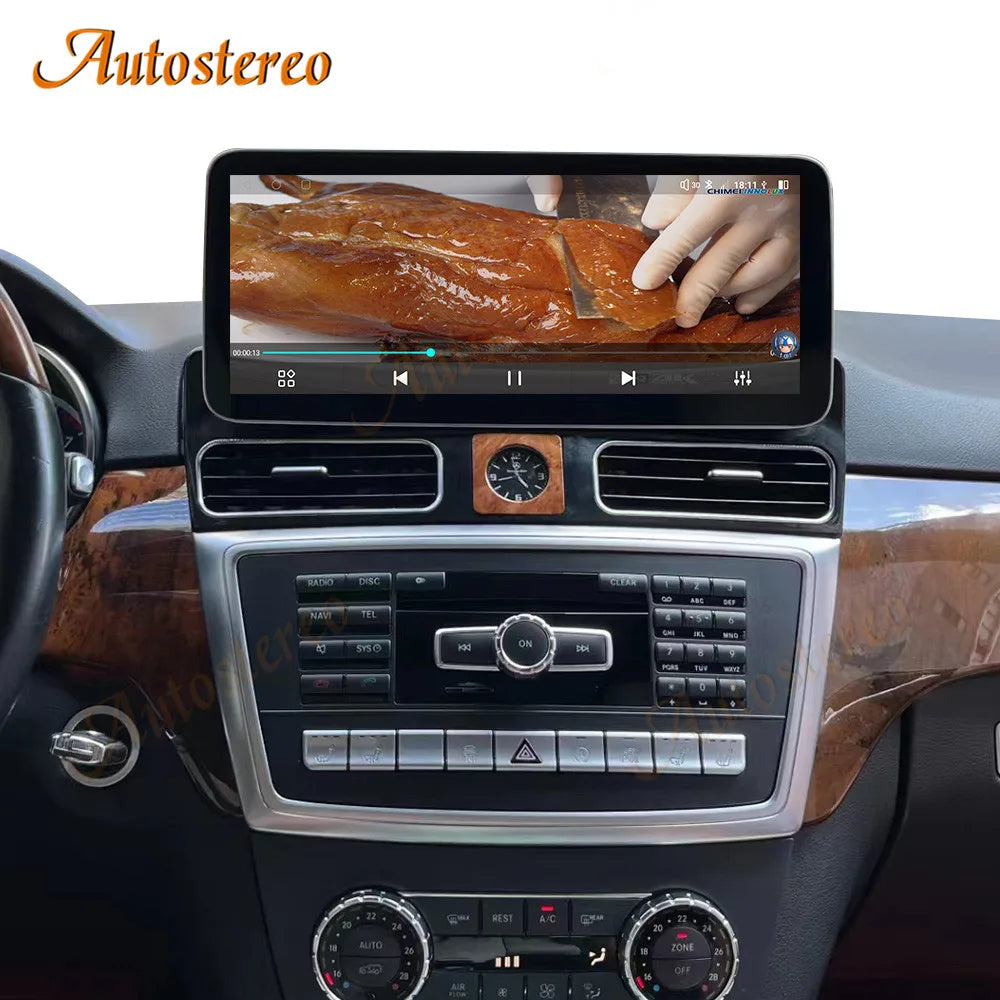 Carplay Android 15 For Mercedes Benz ML GL X166 2012-2015 NTG4.5 Car GPS Navigation Multim