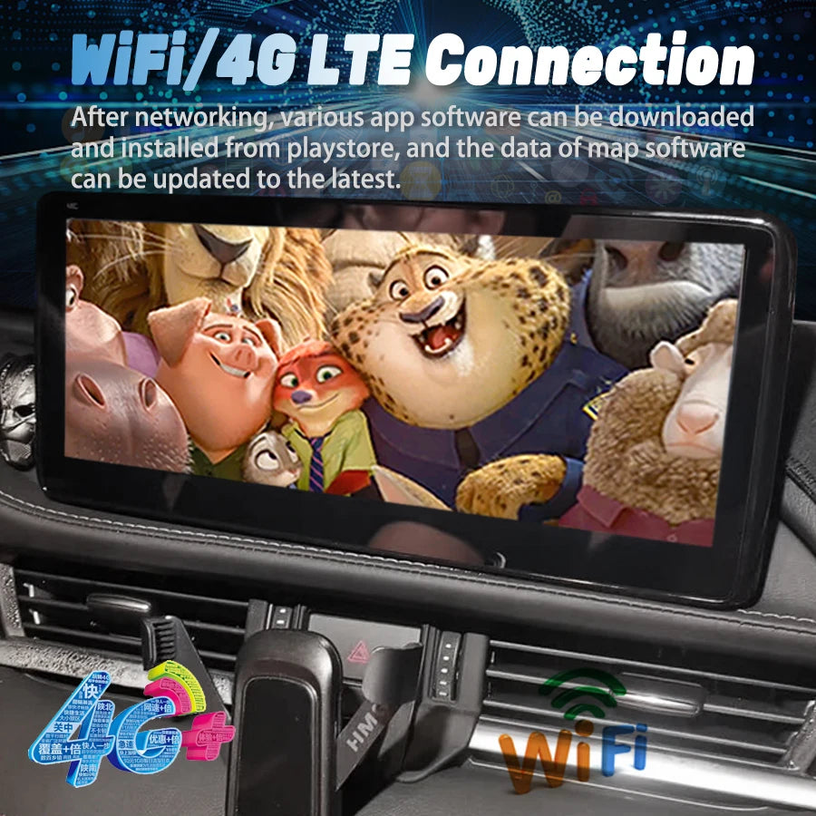 10.25inch Car Radio For Mazda 6 Atenza 2020 2021 2022 Android 13 Qled Screen Auto Multimed