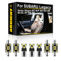 ABRIGHT Car Interior LED Light Canbus For SUBARU Legacy Sedan Wagon BC BJF BD BG BE BH BL