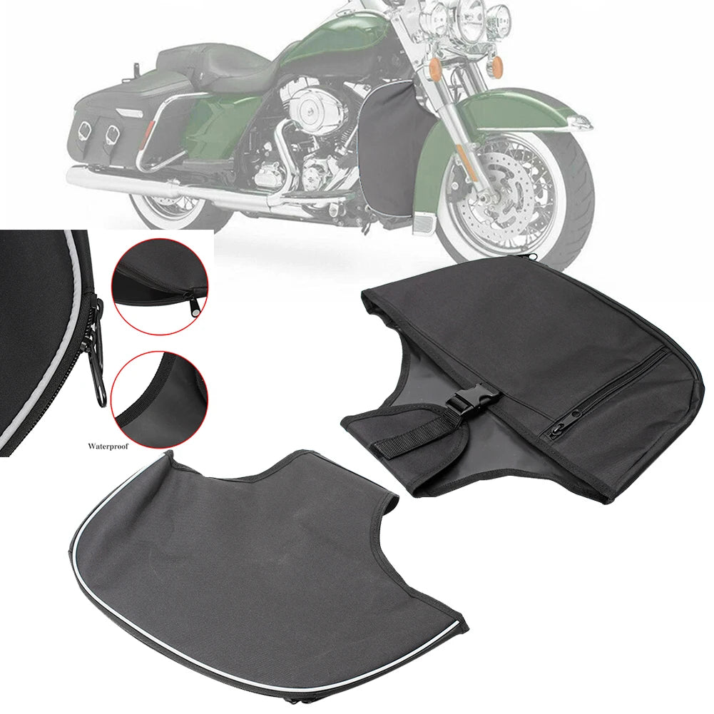 Motorcycle Leg Warmer Chaps Soft Lowers Protection Riders For Touring Electra Glide Standard Str - Automotive LED Light