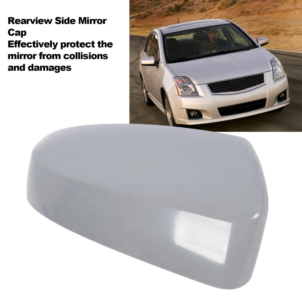 Car Rearview Side Mirror Cap Protective Anti Scratch Easy Installation Primed Door Mirror Cap fo - Automotive LED Light