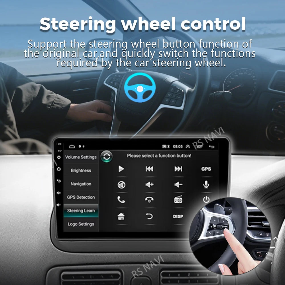 Android 16 Carplay Car Radio For Toyota Corolla E110 VIII 1995-2002 4G+WIFI GPS Navigation