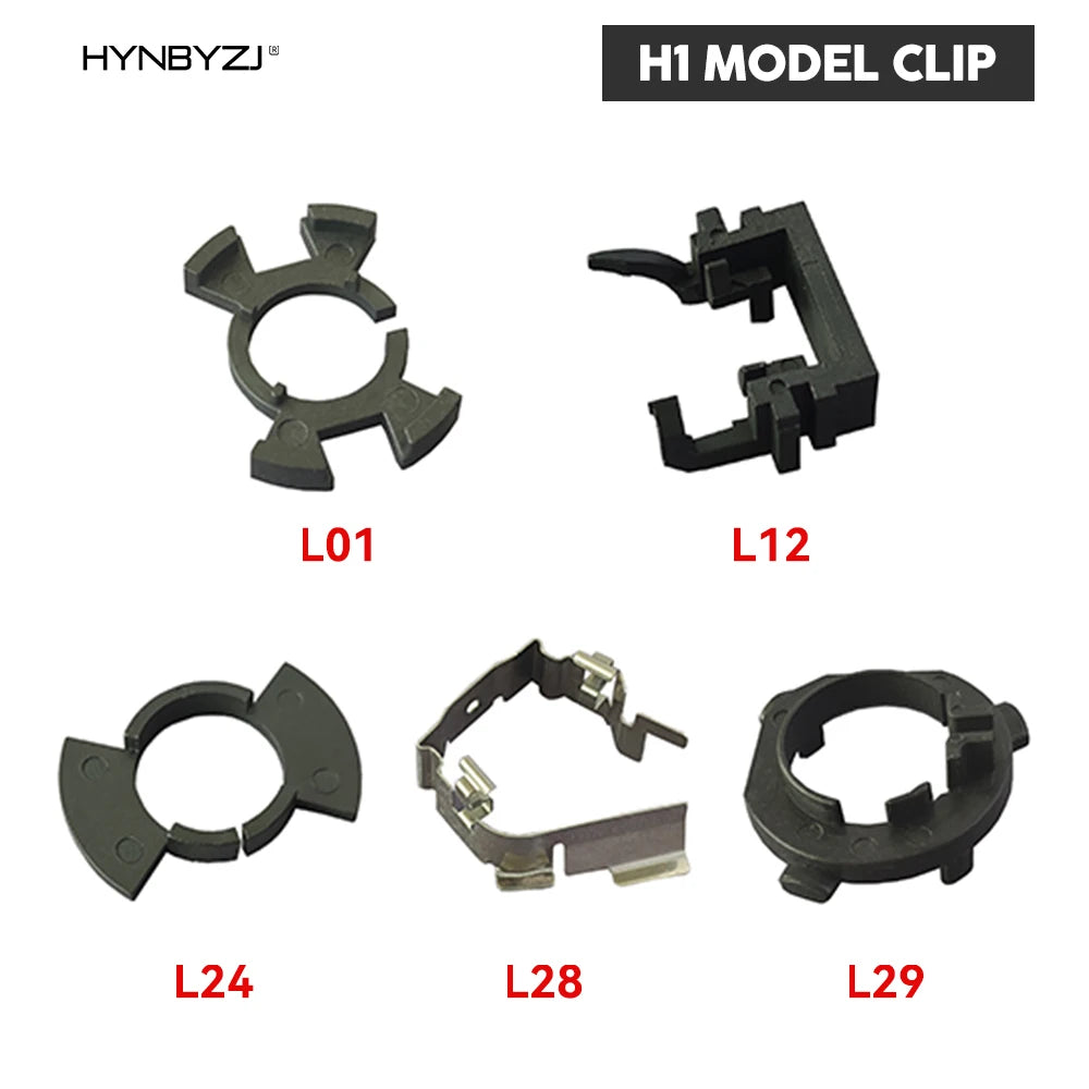 HYNBYZJ H7 H1 LED Headlight Adapter 2Pcs H7 Bulb Holder Car Socket Base - Automotive LED Light