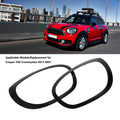 1 Pair Car Headlight Trim Ring 51138739351 Black Headlight Trim Ring Bezel Replacement for Coope - Automotive LED Light