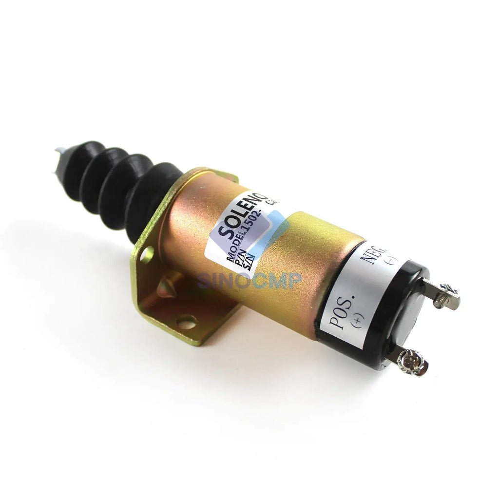 1502-24C2U1B1S1 24V Fuel Shutdown Shutoff Stop Solenoid Valve for Woodward Excavator Profe