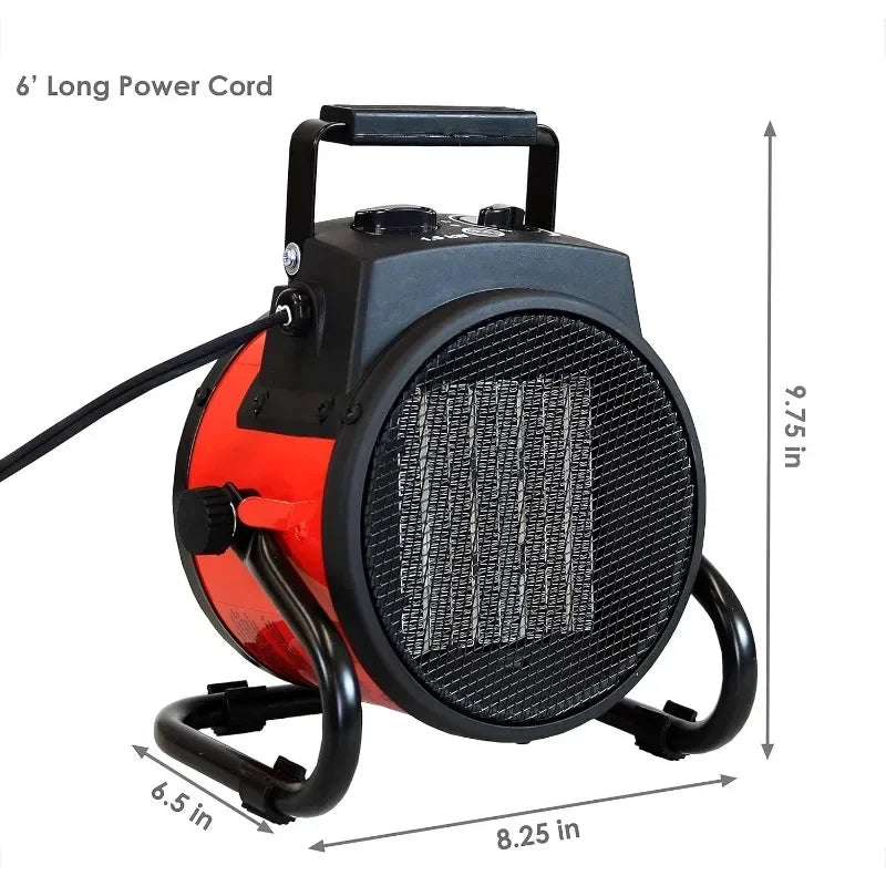 Portable Ceramic Electric Space Heater Thermostat Air Warmer Radiator Room Fast Heat Auto Shut-O - Automotive LED Light