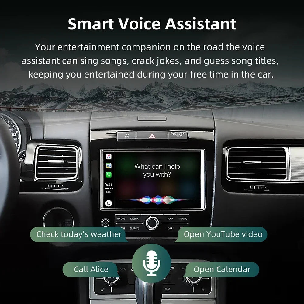 Wireless Carplay Module for Volkswagen Touareg with 8inch 2011-2017 support camera Airplay