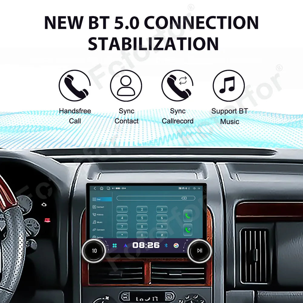 Ultra Clear Full HD Car Stereo Android 15 11.5 Inch Wireless CarPlay GPS Navigation Head U
