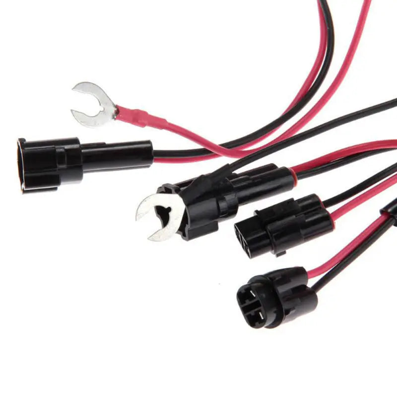 Rockeybright 1-2 LED Daytime Running DRL Fog Light Relay Harness Control On Off Dimmer Car