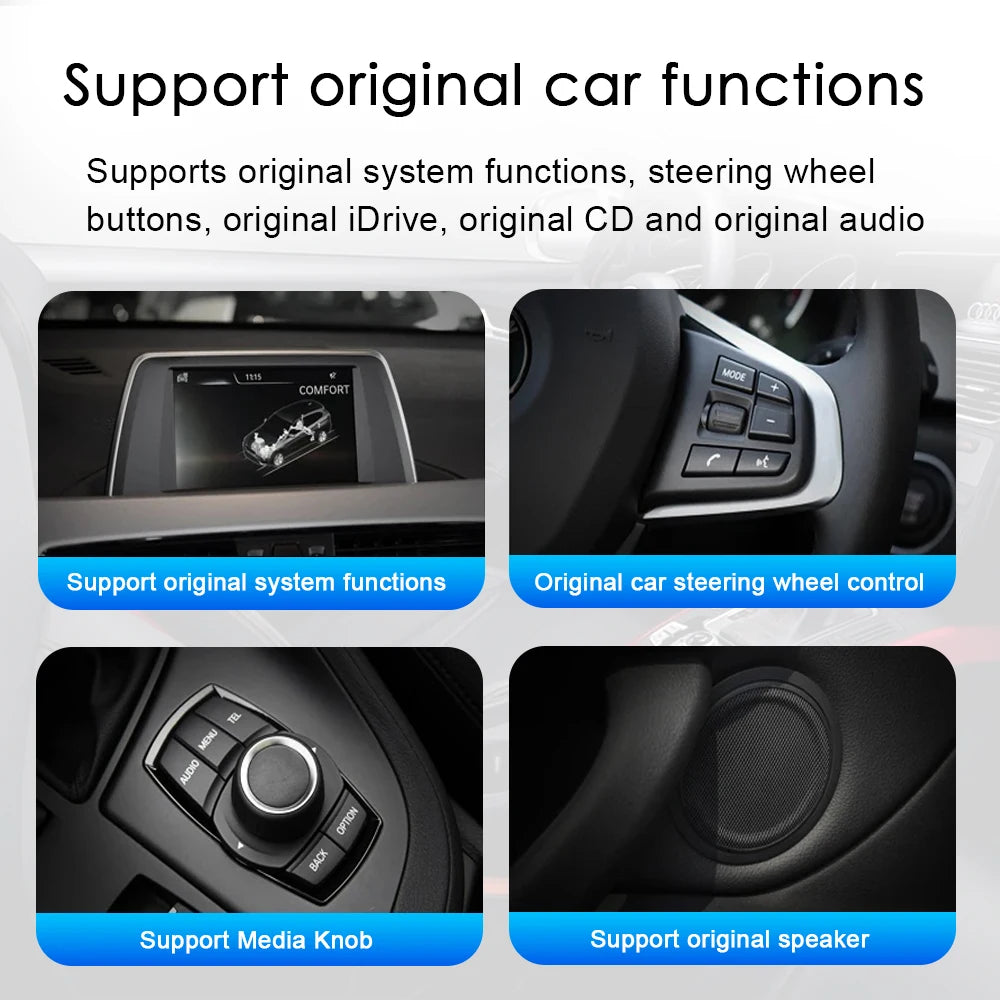 10.25inch Android For BMW X1 F48 2016 2017 2018 NBT EVO System Car Video Multimedia Player