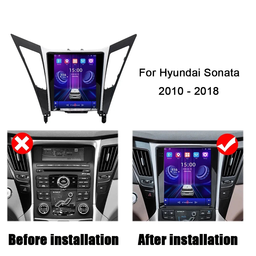 9.7 Inch For Hyundai Sonata 2010 - 2018 Android 16 Auto Car Radio Multimedia Video Player