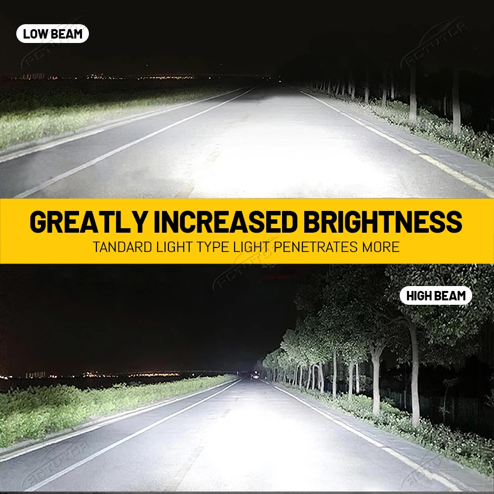 ACTVTCA H4 LED Headlight H7 H1 H11 H8 9005 HB3 9006 HB4 9012 HIR2 880 881 H27 9007 9008 H1