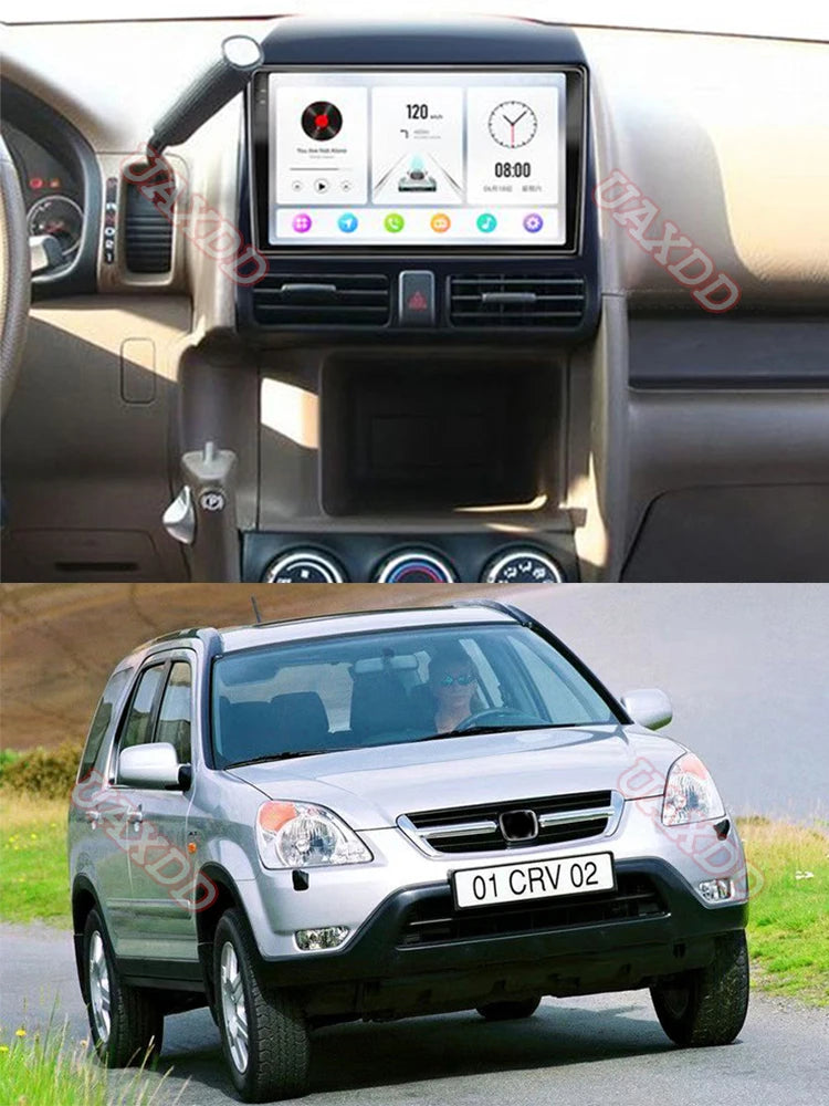 2Din For Honda 1997 2006 CRV 9inch radio android stereo frame panel fascia dashboard audio