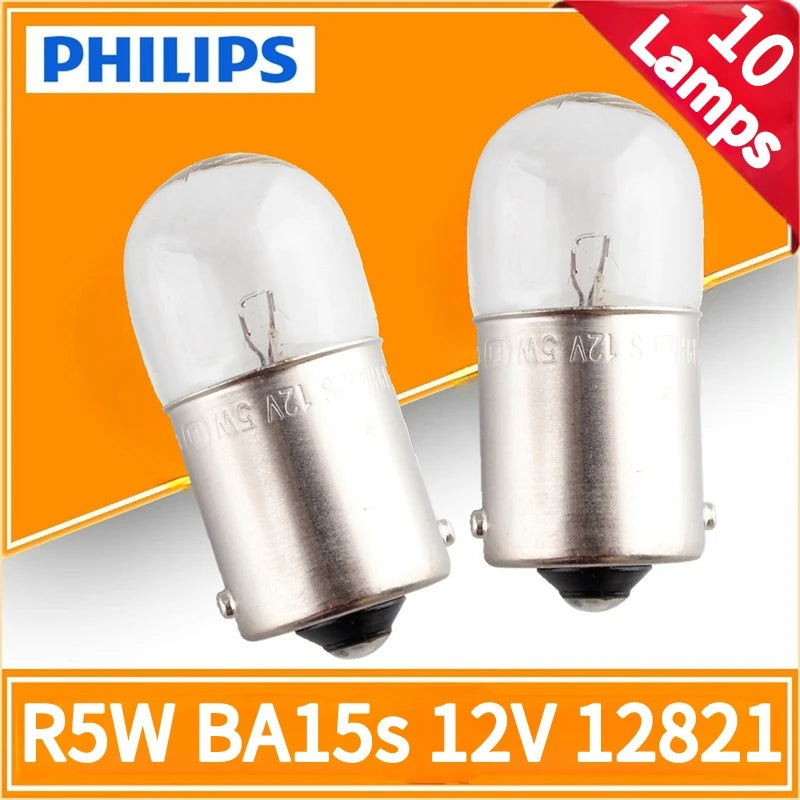 Philips R5W 12V 5W BA15s Standard Original Car Turn Signal Light Position Light Parking La