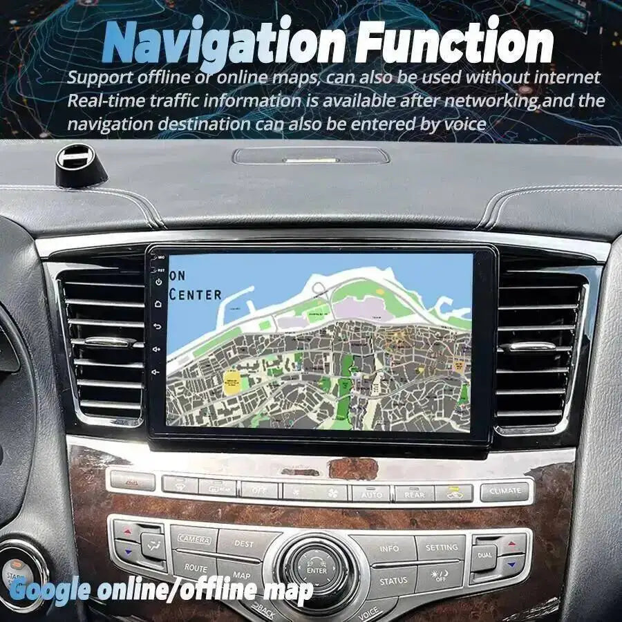 For Infiniti QX60 JX35 2011-2019 Auto CarPlay 9inch Android15 Car Radio Screen GPS Navi St | AUTOKITSHOP