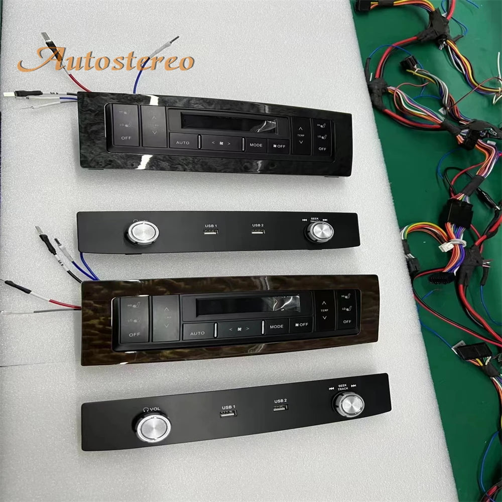 Rear Zone AC Board For Toyota Land Cruiser LC200 2016-2021 Auto Stereo Car GPS Navigation