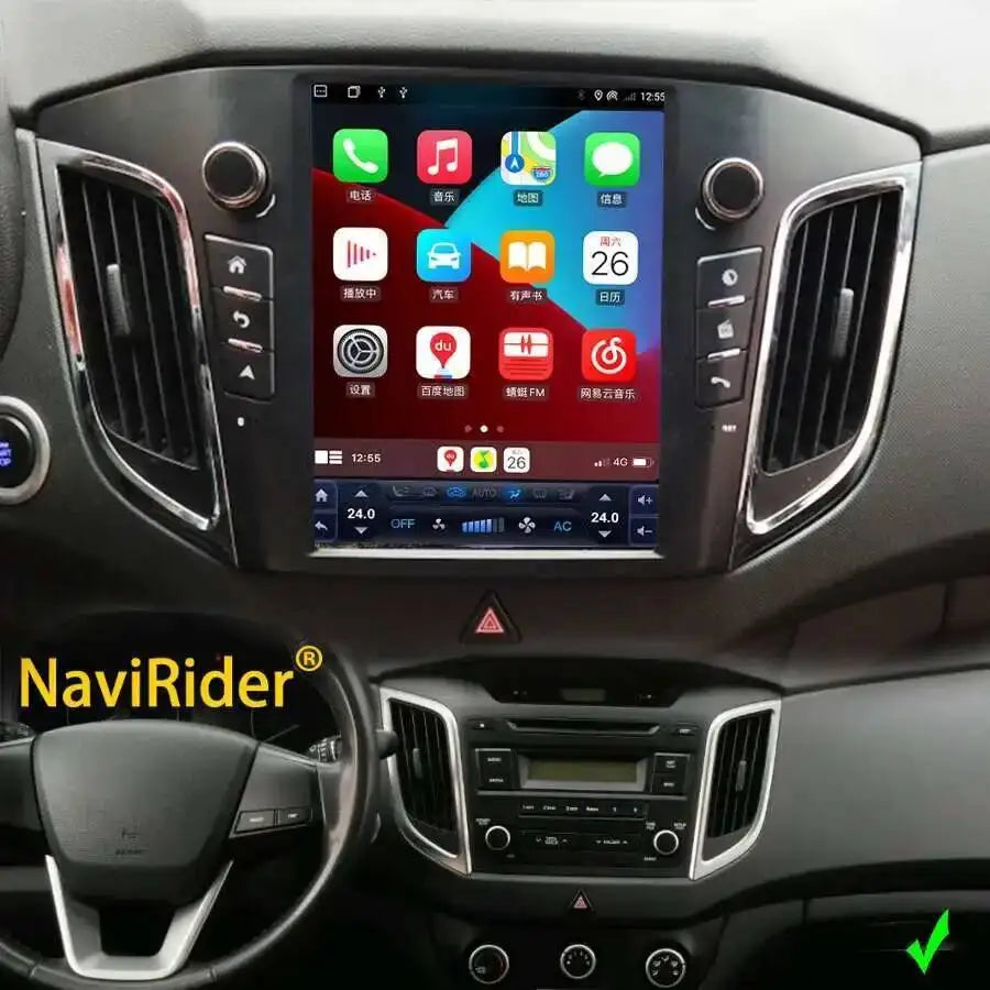 Android 15 Video Player Radio For Hyundai Creta Ix25 2015-2018 Carplay 4G Car Multimedia G