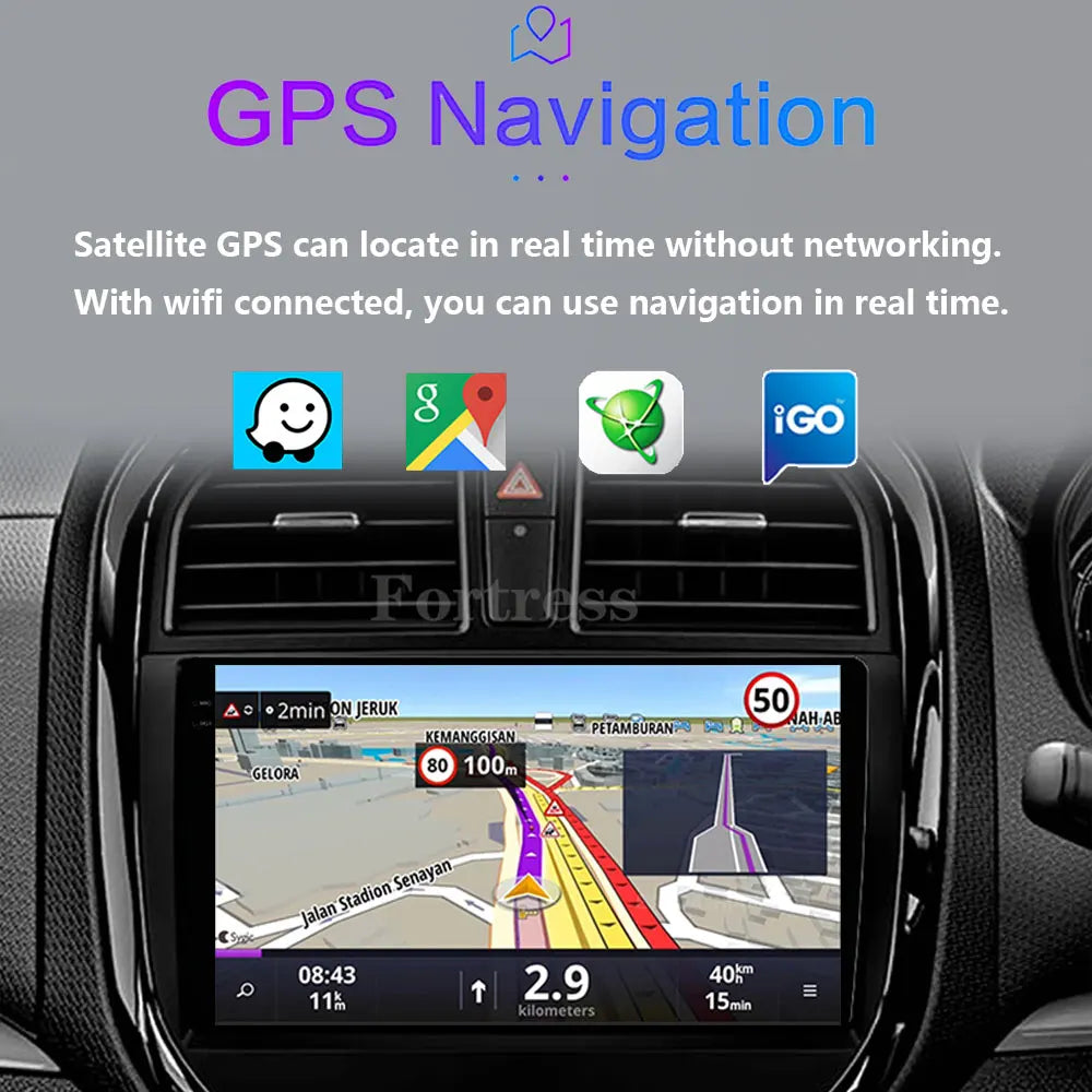 Car Radio Android 16 Carplay For Suzuki Vitara Brezza 2016 - 2019 Navigation GPS Android A