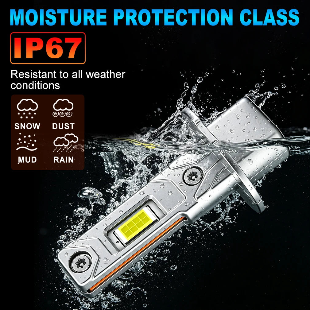 XSTORM H1 LED Canbus 40000LM 80W Car Headlights H3 H7 LED Lights Bulbs Fog Headlights Mini