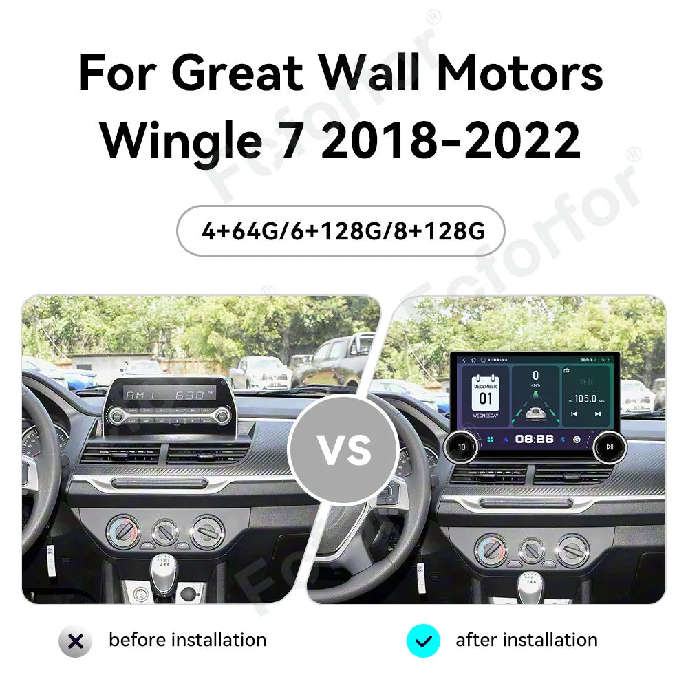Premium Wireless CarPlay 11.5 Inch HD Touch Screen Android 15 GPS Navi Radio Head Unit For