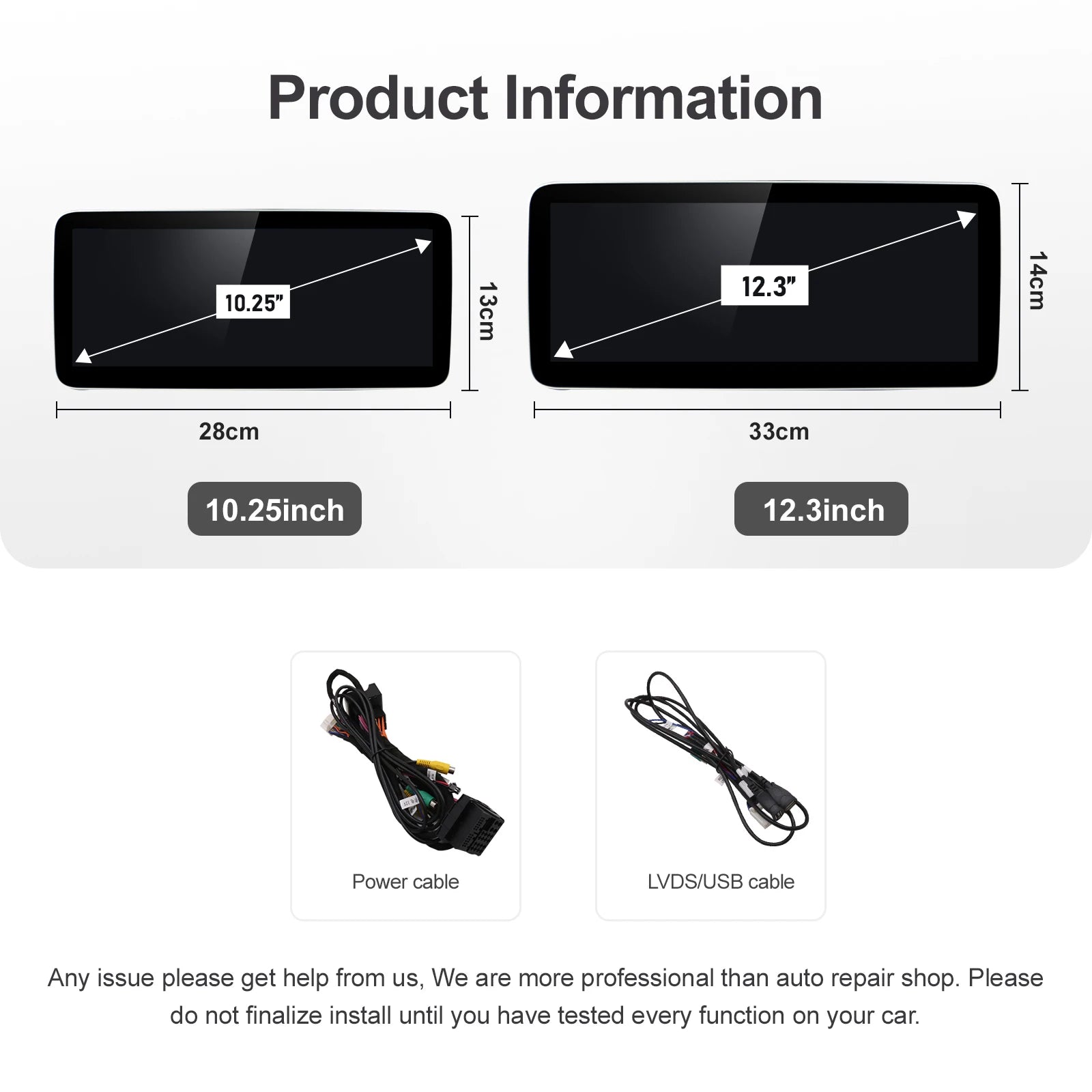 Wireless Carplay/Android Auto 12.3'' Touch screen Multimedia for Mercedes Benz NTG5.0 A B