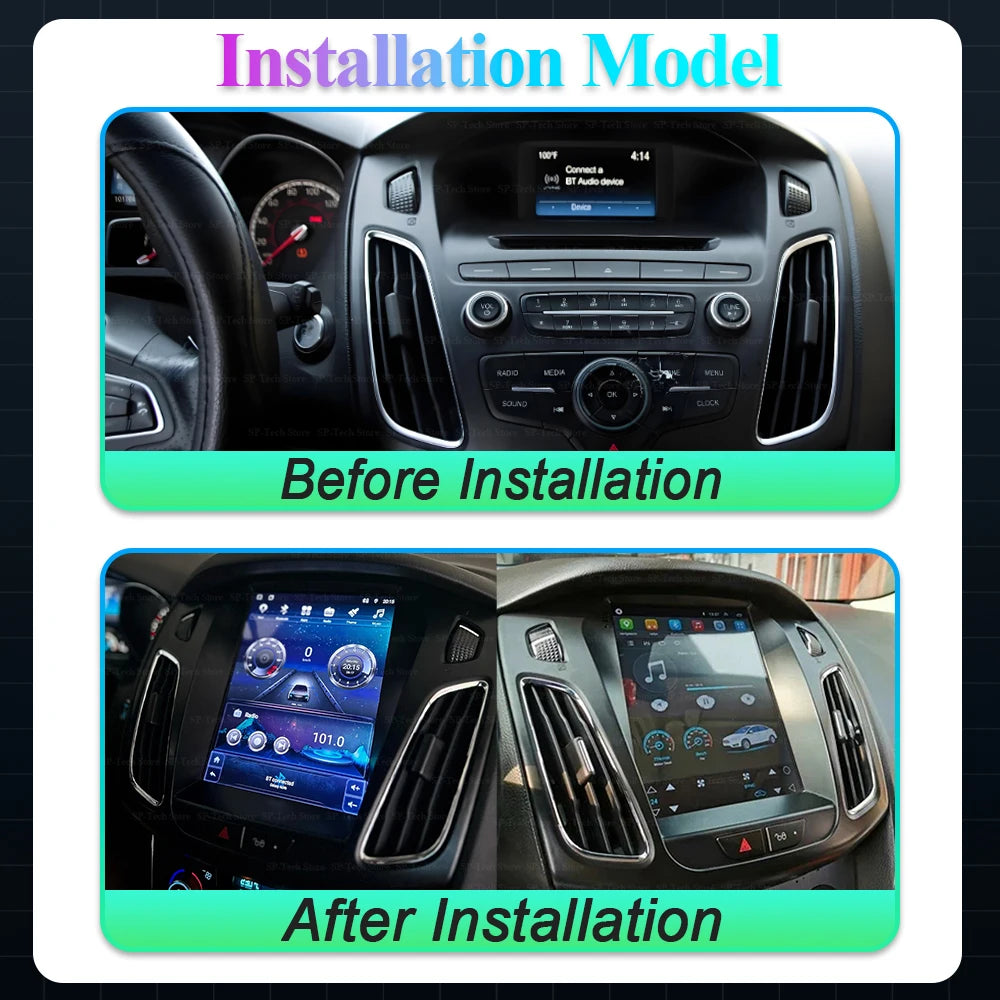 9.7 Inch Android 16 For Ford Focus Mk3 2011-2019 Car Radio Multimedia Video Player Navigat | AUTOKITSHOP