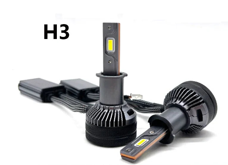 H7 H4 Led 30000LM 200W Double Copper Tube Light For Car H1 H11 6000K 4300K 12V Car 24V Truck 9005 HB4 9006 Led Headlight Bulb