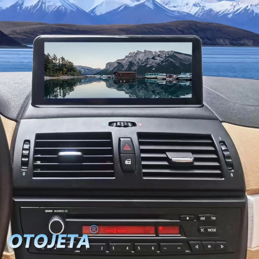 10.25" Linux Wireless CarPlay Android Auto For BMW X3 E83 2003-2010 CCC CIC Car Radio Mult