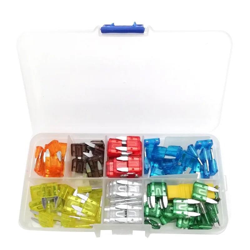 Car Small Size Standard Low Profile Blade Fuses 5/7.5/10/15/20/25/30 AMP