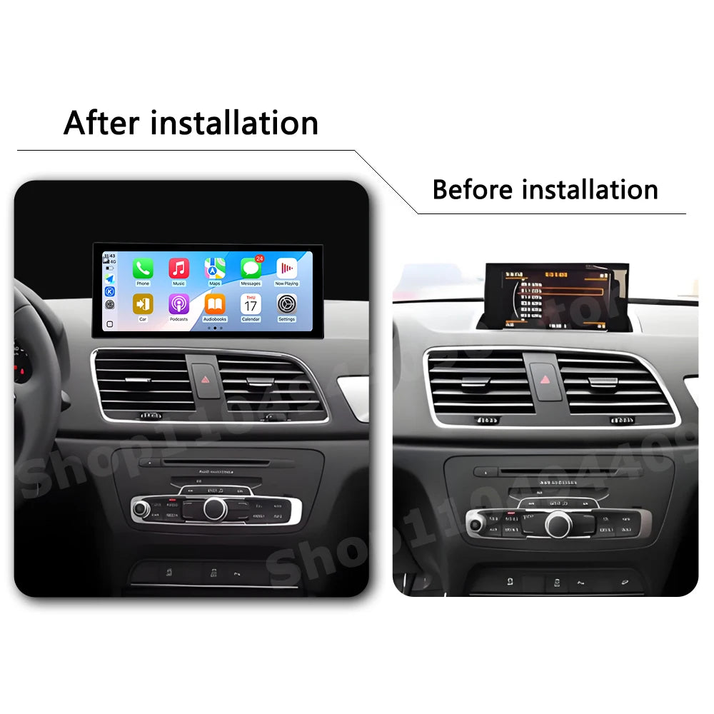 for Audi Q3 2013 - 2018 Android 14 Car Radio Intelligent Multimedia Video Player Wireless